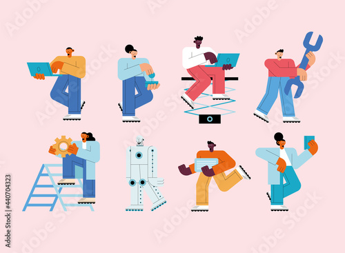 seven artificial intelligence users