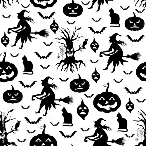 Halloween pattern seamless