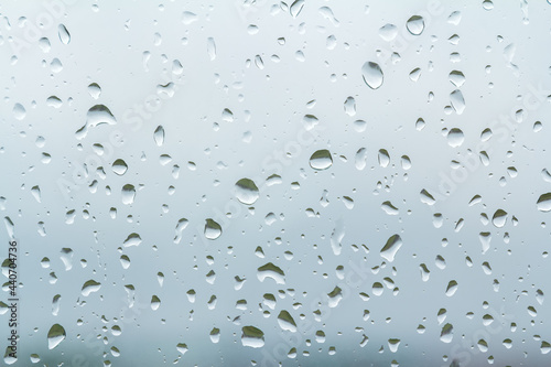 Raindrops on glass as a background