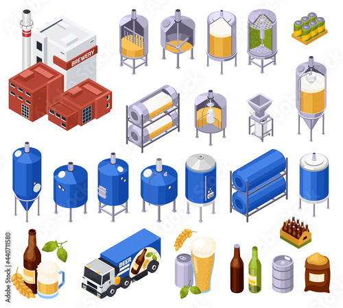 Beer Production Facilities Set