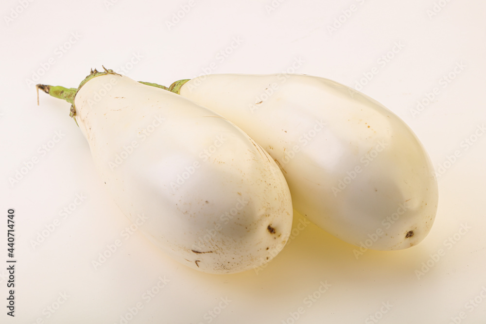 Ripe and tasty white eggplant Ripe and tasty white eggplant