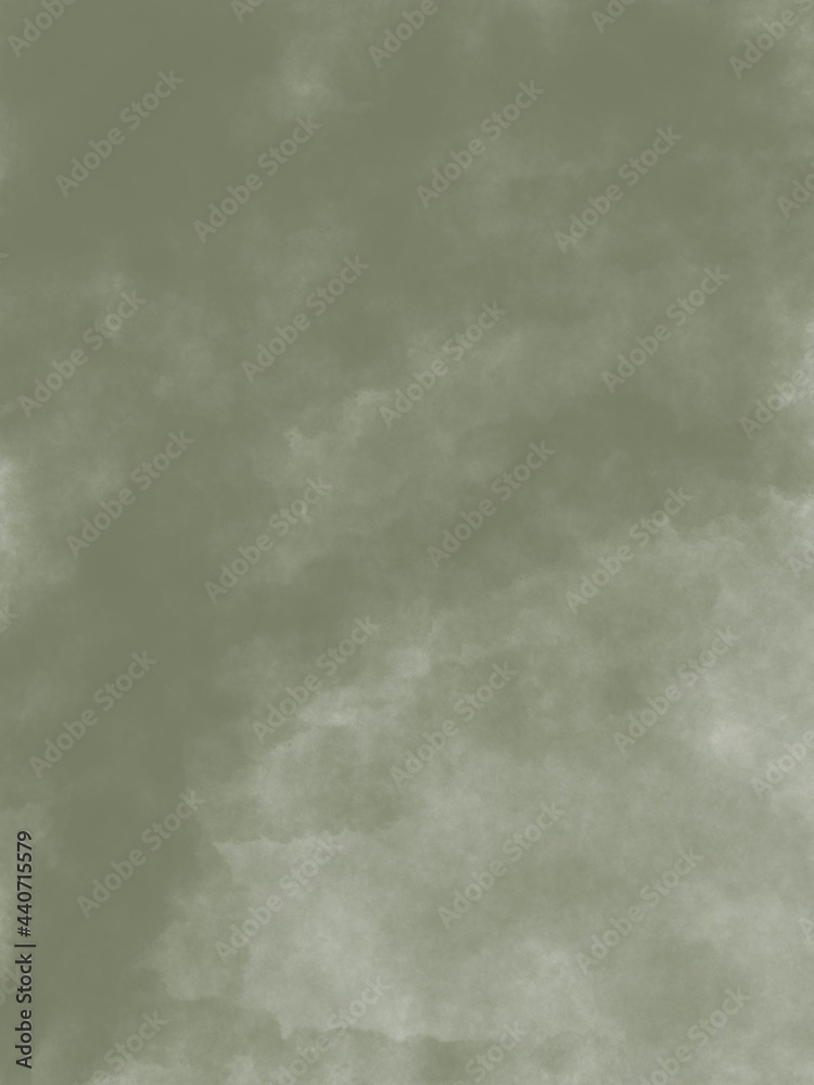 Green smoke cloud paper texture