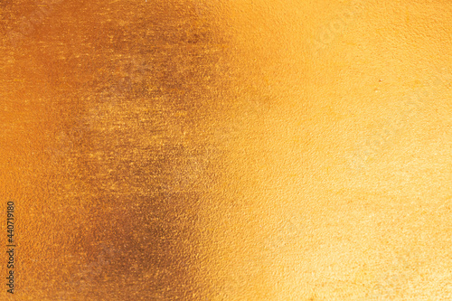 Gold abstract background or texture and gradients shadow horizontal shape