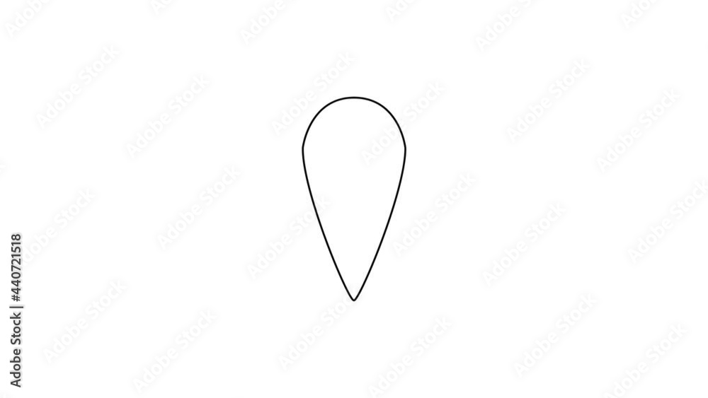 Finding a location. Eye line icon animation. Search concept. GPS location pointer animated icon. Turning an eye into a location sign. Shape animation. MP4. Ten seconds. Finding a location. Eye line icon animation. Search concept. GPS location pointer animated icon. Turning an eye into a location sign. Shape animation. MP4. Ten seconds.