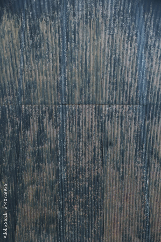 Obraz premium 錆びたトタンの壁