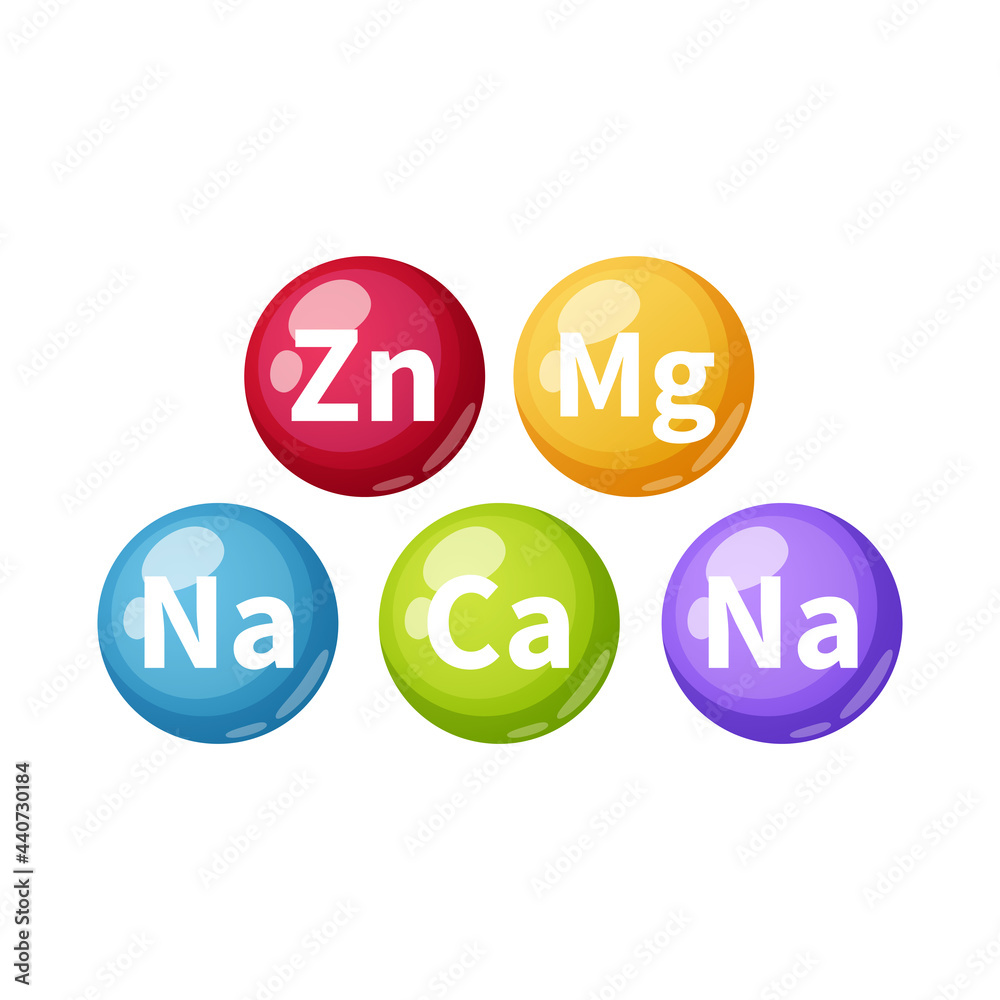 Minerals Cartoon Icon Minerals Cartoon Icon