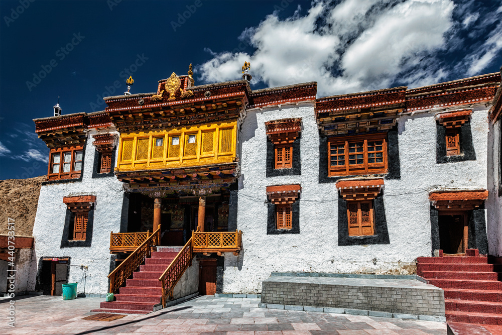 Fototapeta premium Likir monastery. Ladakh, India