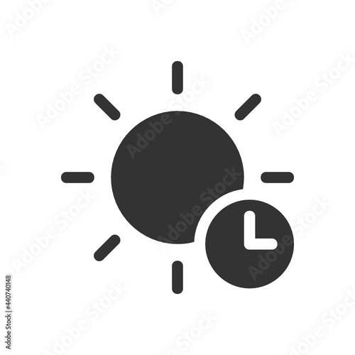 Day time solid icon.