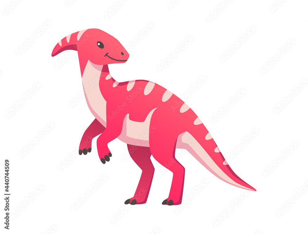 Fototapeta premium Cartoon Dinosaur Icon