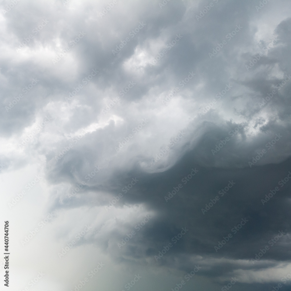 Abstract ominous dramatic clouds, stormy dangerous weather forecast, dark clouds in sky Abstract ominous dramatic clouds, stormy dangerous weather forecast, dark clouds in sky