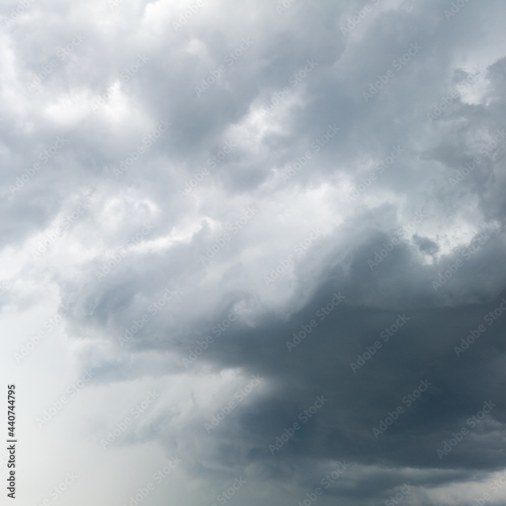 Abstract ominous dramatic clouds, stormy dangerous weather forecast, dark clouds in sky Abstract ominous dramatic clouds, stormy dangerous weather forecast, dark clouds in sky
