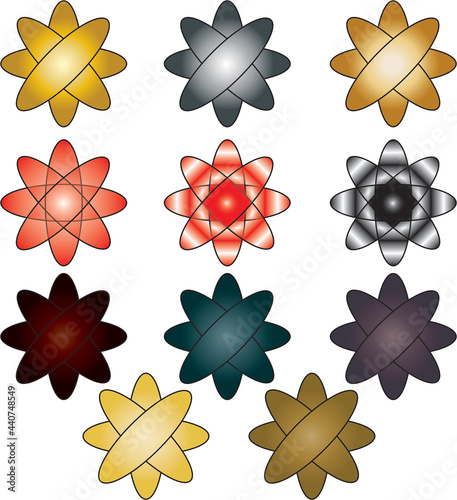 seamless geometric pattern with triangles