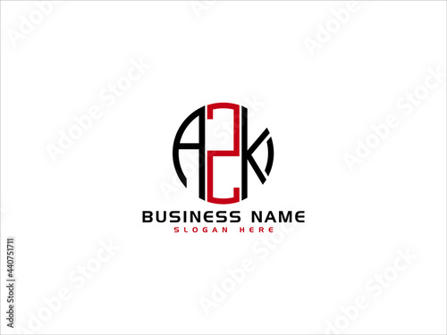 Letter ZAK Logo Icon Vector Image Design For All Business photo