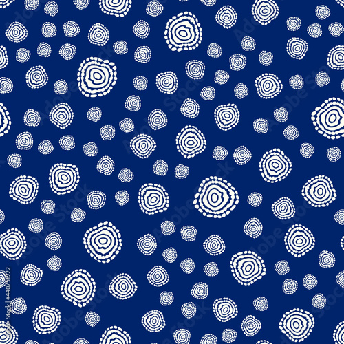 Patchwork textile pattern. Seamless quilting design background.