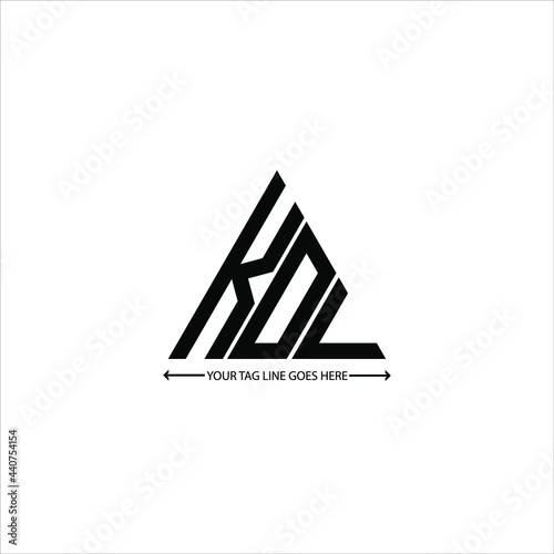 KDL letter logo creative design. KDL unique design, KOL letter logo creative design. KOL unique design

