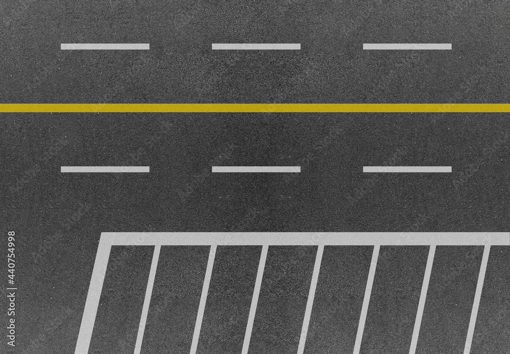 custom made wallpaper toronto digitalTarmac with traffic lines and parking lanes
