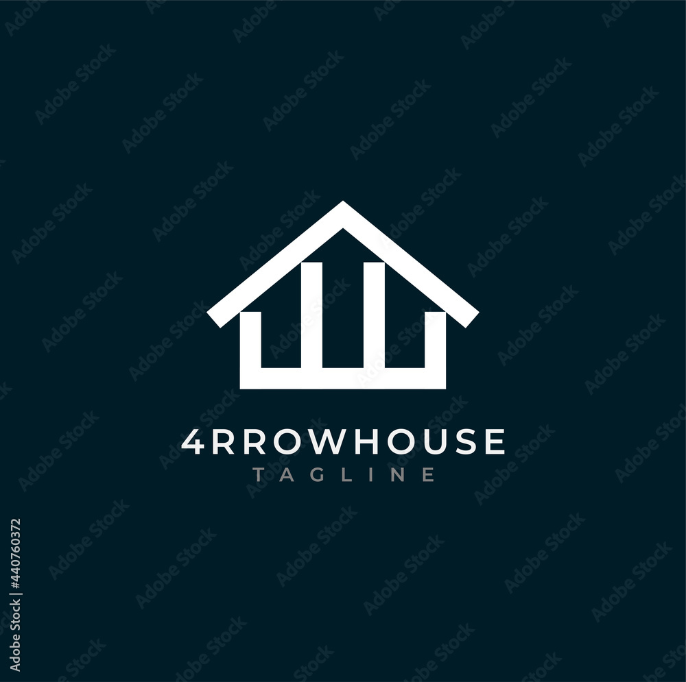 Arrow Logo, simple house icon form four arrow combination, perfect for goal-oriented and improvement-oriented business logos Arrow Logo, simple house icon form four arrow combination, perfect for goal-oriented and improvement-oriented business logos