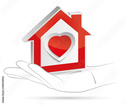 House lovely symbol real estate
