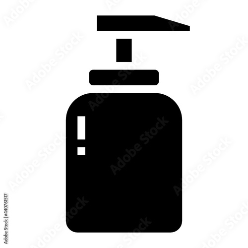 lotion glyph icon