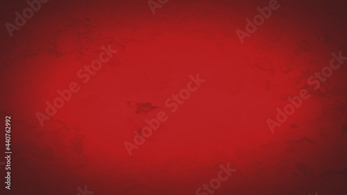 Red dark cement wall texture background.