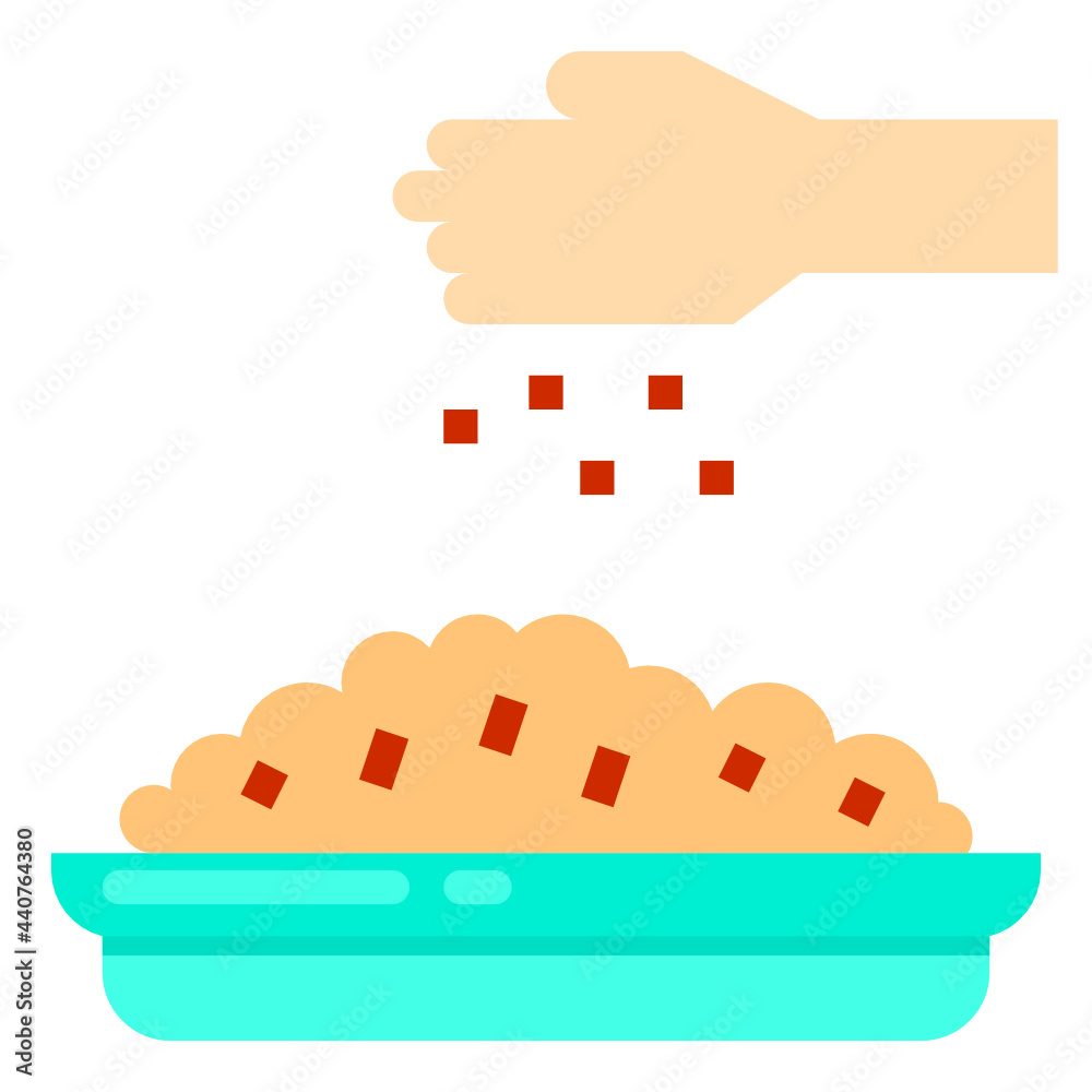 Obraz premium Cooking flat icon