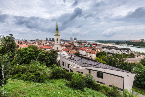 Panoramic View from Bratislava Castle photo