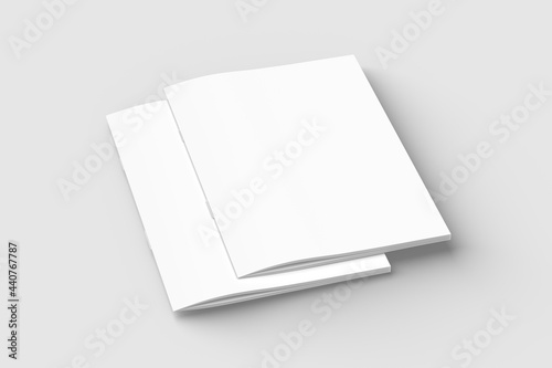 brochure and magazine mockup design