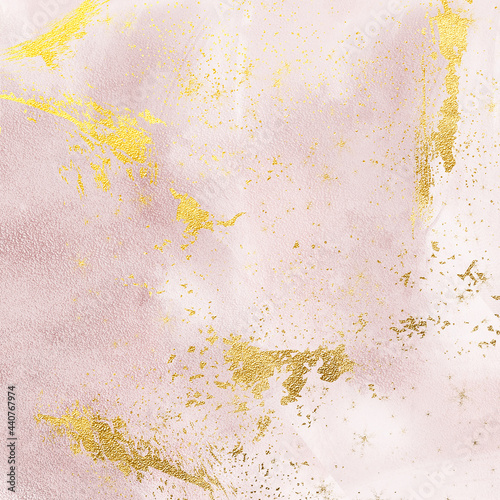 Pink background marble template, artistic covers design gold texture