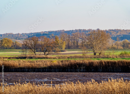 Landscape near Janowiec, Lublin Voivodeship, Poland