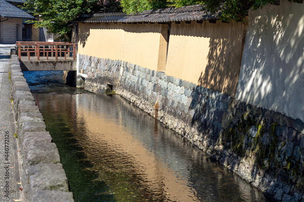 Fototapeta premium 金沢を代表する観光地・長町武家屋敷跡
