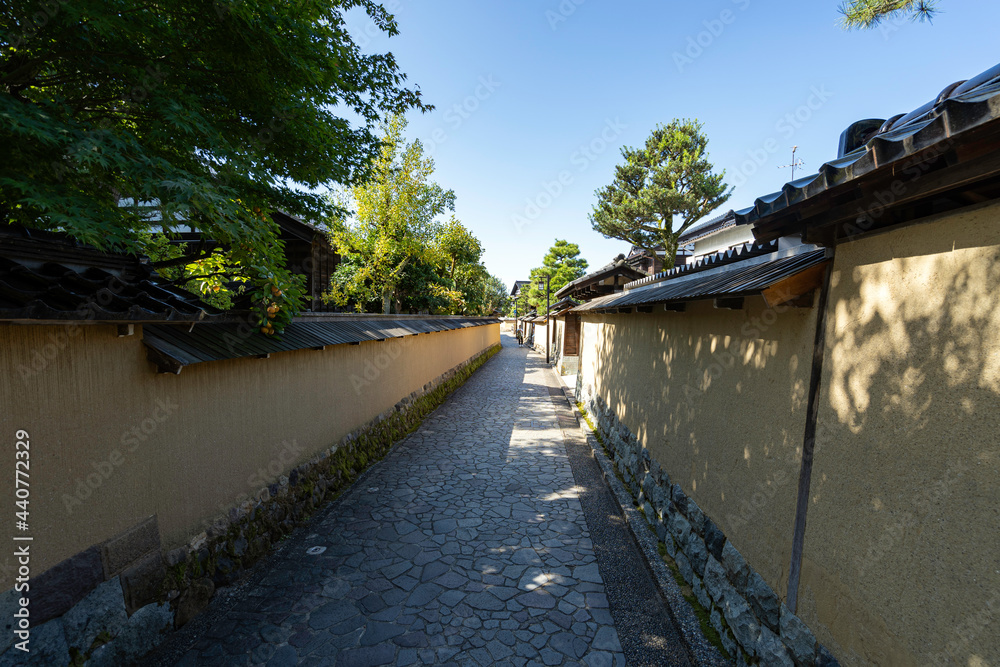 Fototapeta premium 金沢を代表する観光地・長町武家屋敷跡