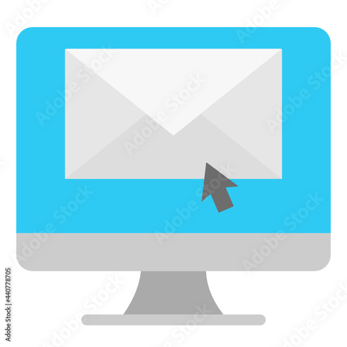 email flat icon