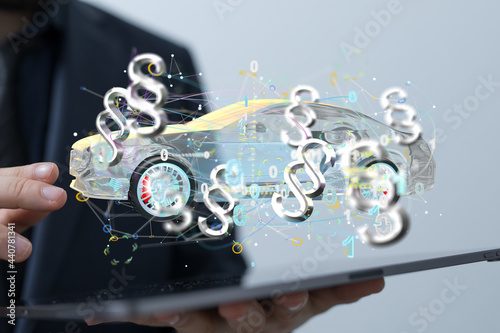 Car insurance concept with ...