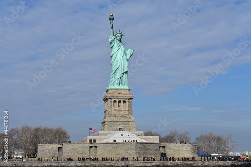 Island of Statue of Liberty, New York, United States of America photo