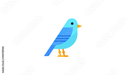 bird icon illustration vector fly