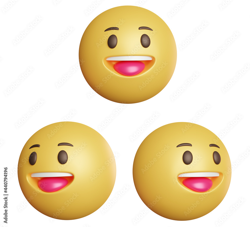 Fototapeta premium Smile 3D