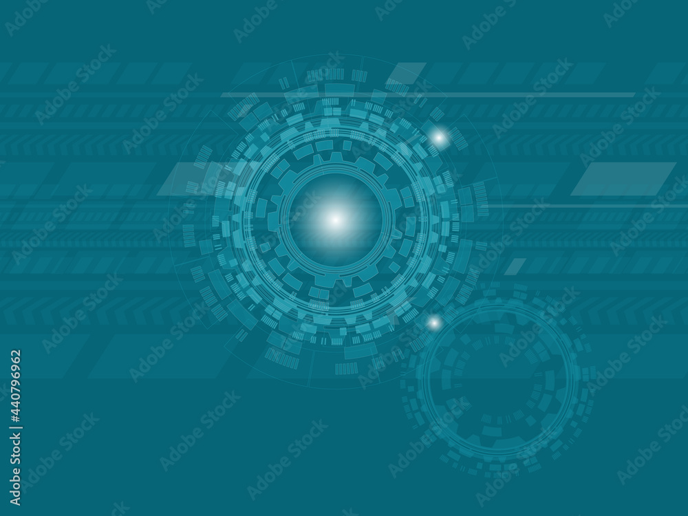2d illustration Abstract futuristic electronic circuit technology background
2d illustration Abstract futuristic electronic circuit technology background