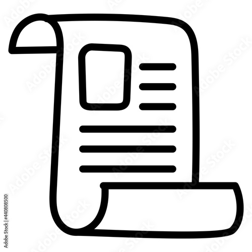 A trendy vector design of curriculum vitae