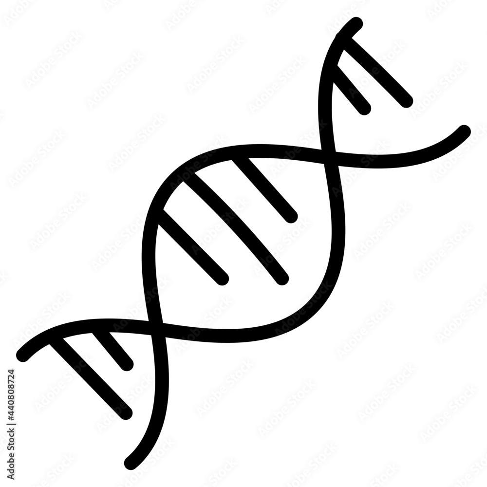 A perfect design vector of deoxyribonucleic acid A perfect design vector of deoxyribonucleic acid