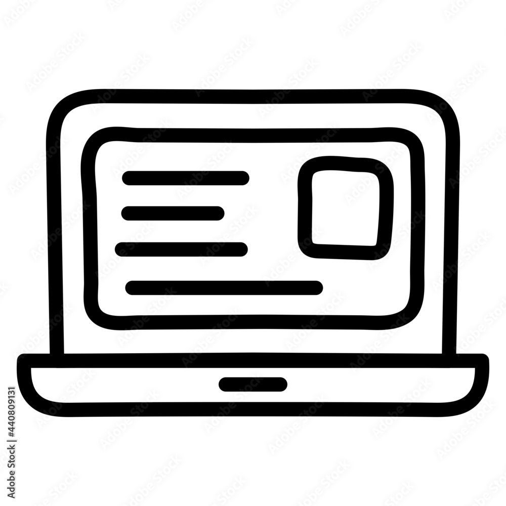Profile inside mobile phone, linear design of online CV Profile inside mobile phone, linear design of online CV