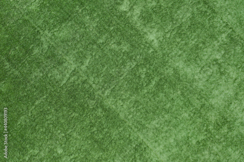 Stadium artificial turf texture top view 