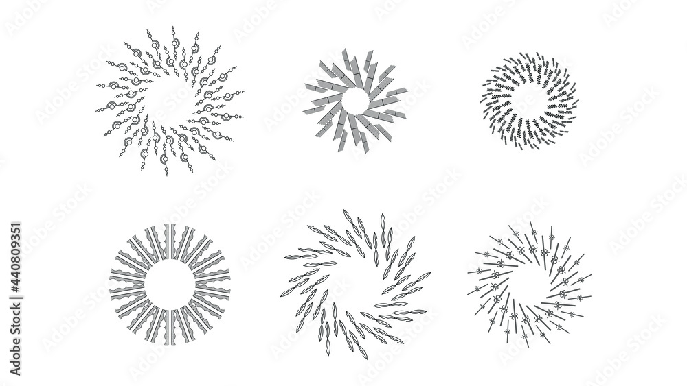 Set Abstract Collection Starburst Sunburst Sunset Black Line Doodle Design Elements Bursting Rays Sunrise Light Radiant Spark Vector Design Style Set Abstract Collection Starburst Sunburst Sunset Black Line Doodle Design Elements Bursting Rays Sunrise Light Radiant Spark Vector Design Style