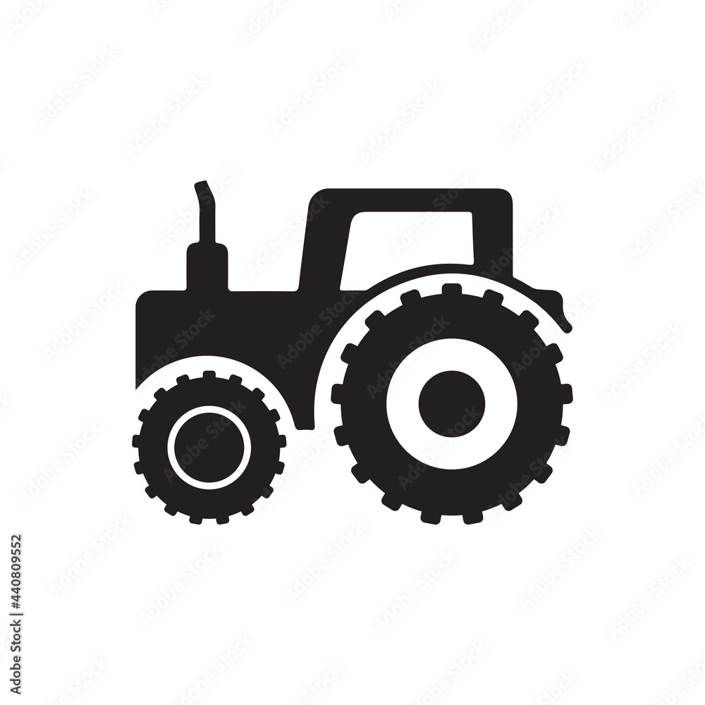 big tractor vector illustration design
