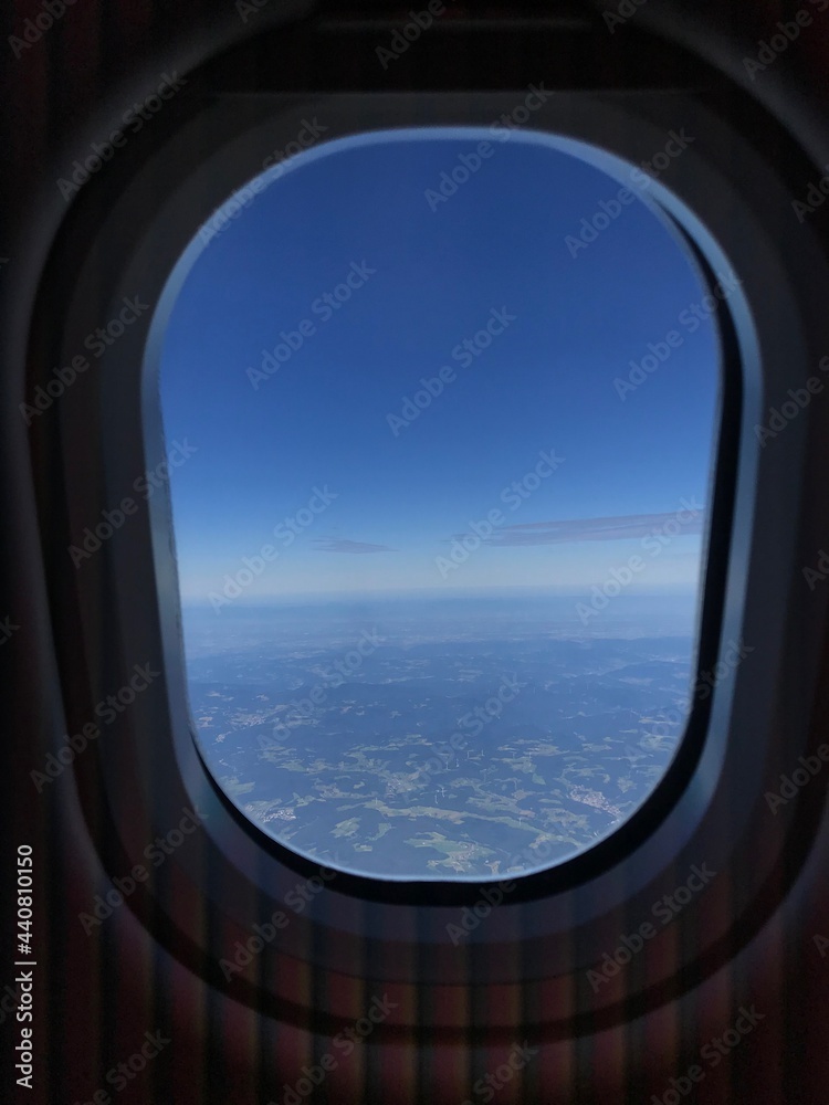 Fototapeta premium Airplane View