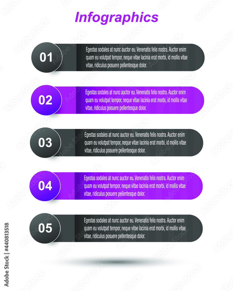 Infographics banners for web layout. Infographics banners for web layout.
