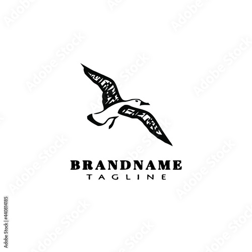 bird logo icon design template vector illustration