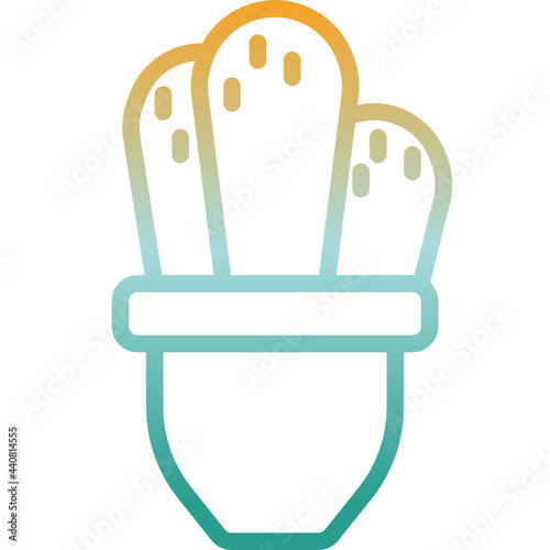 cactus gradient icon