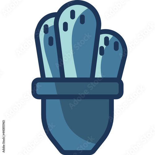 cactus two tone icon
