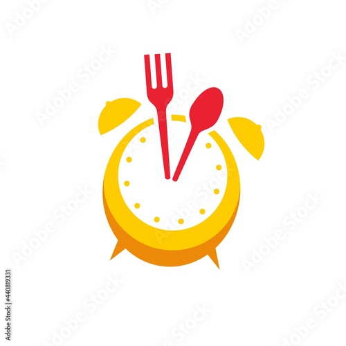 food time logo template