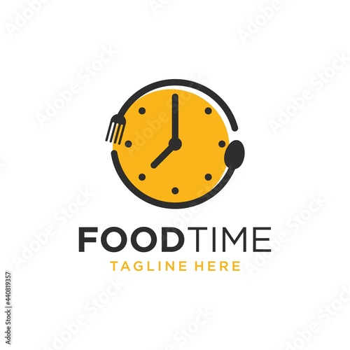 food time logo design